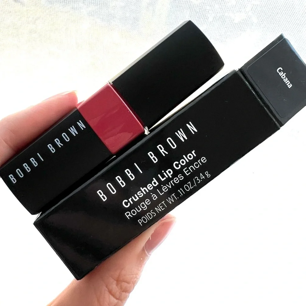 NIB Bobbi Brown Cabana Crushed Lip Color Moisturizing Lipstick 3.5g